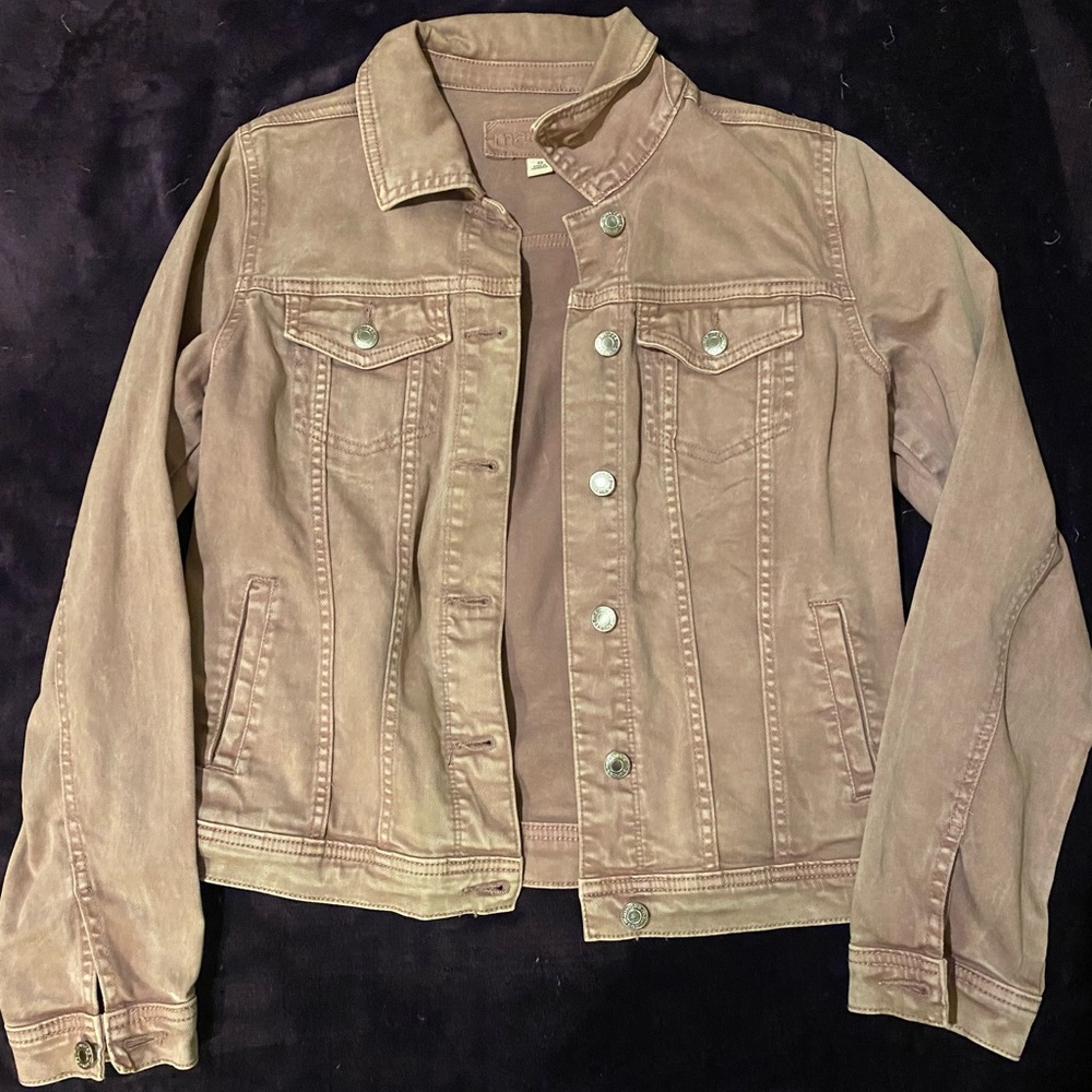 Pink Denim Jacket